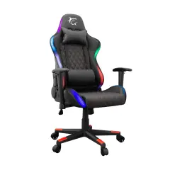 Stol Gaming WHITE SHARK THUNDERBOLT RGB črn