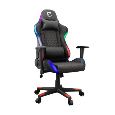Stol Gaming WHITE SHARK THUNDERBOLT RGB črn