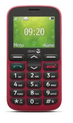 Doro 1380 rdeč mobilni telefon