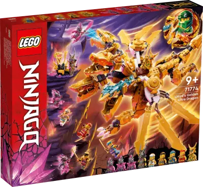LEGO Ninjago 71774 Lloydov zlati ultrazmaj