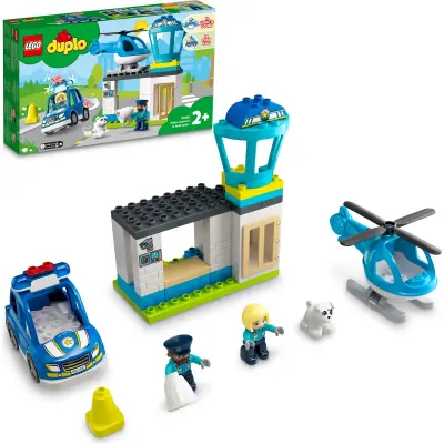 LEGO DUPLO 10959 Policijska postaja in helikopter
