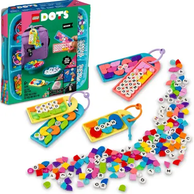 LEGO DOTS 41949 Megapaket obeskov za torbo - Sporočanje