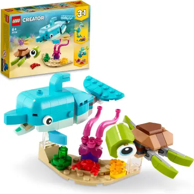 LEGO Creator 31128 Delfin in želva