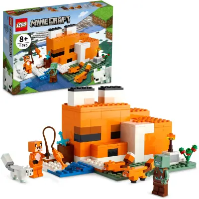 LEGO Minecraft 21178 Lisičji brlog