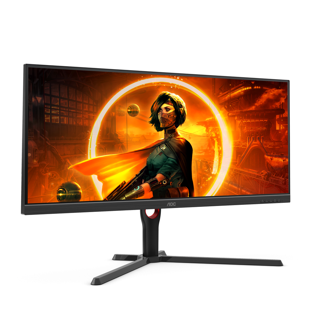 Best 3440x1440 Gaming Monitor AOC U34G3XM/EU 3440x1440 Gaming 144Hz VA 1ms 2xHDMI DisplayPort HAS