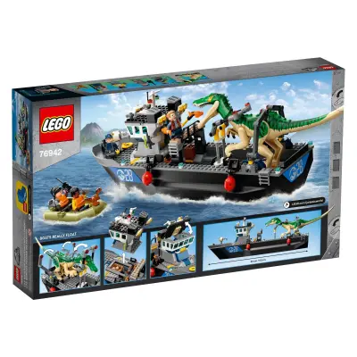 LEGO Baryonyx dinozavrski pobeg s čolnom -76942