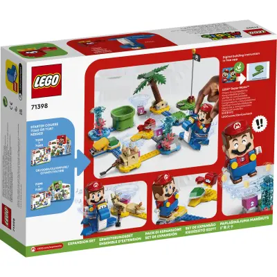 LEGO Super Mario 71398 Razširitveni komplet Dorriejina plaža