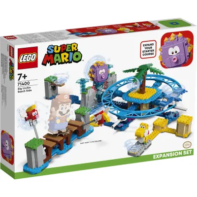 LEGO Super Mario 71400 Razširitveni komplet Obalna vožnja z Velikim ježkom