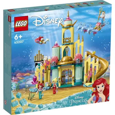 LEGO Disney 43207 Arielina podvodna palača