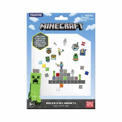 Paladone PP6734MCF Minecraft magneti - 80 magnetov za hladilnik Build a Level