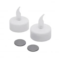LED čajna svečka z baterijo 2 kosa