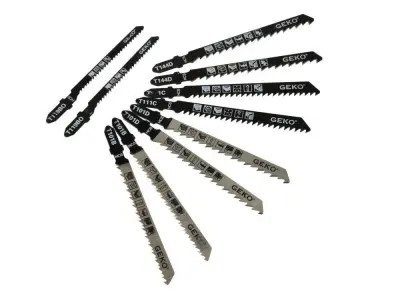 10x nadomestni jekleni listi vbodne žage s T-krakom