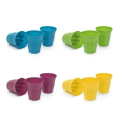 Plastični kozarci 250ml 3 kos več barv