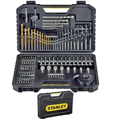 Set nastavkov in svedrov 100 delni set v kovčku