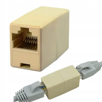 RJ45 omrežni I člen spojnik UTP adapter – vtični konektor
