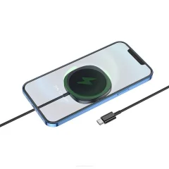Brezžični indukcijski polnilec za hitro polnjenje MagSafe USB-C 15W