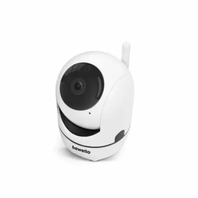 Smart Wi-Fi vrtljiva nadzorna kamera FullHD 1080p Tuya smart bela