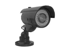 Varnostna slepa lažna kamera realističnega videza 2 x AA baterija črna