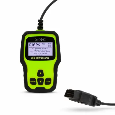 Orodje za diagnostiko avtomobila - bralnik kod napak - OBD2 - 12V