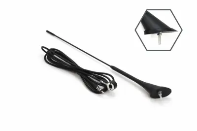 Avtomobilska antena 40cm 5mm adapter 3m kabel