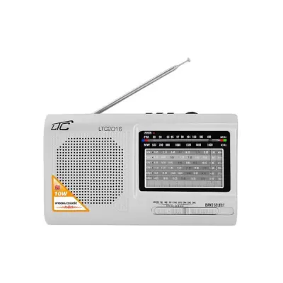 Prenosni radio z MP3 predvajalnikom USB / SD 10W z akumulatorjem 210 x 124 x 57 mm