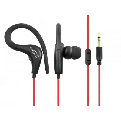 Športne stereo slušalke črne