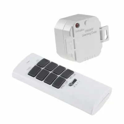 Starter set brezžičnega sprejemnika 230V 433,92Mhz in daljinskega upravljalnika