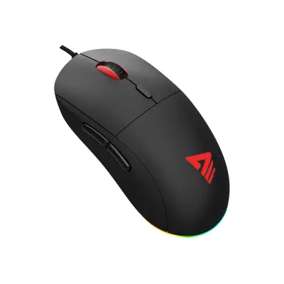 Profesionalna USB žična gamning miška z RGB osvetlitvijo 12000 DPI