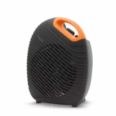 Dizajnerski termoventilator - kalorifer Vog&amp;Arths s termostatom 1800W/2000W črno oranžen