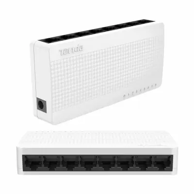 Stikalo 100M 08xRJ45 Mini S108 Tenda