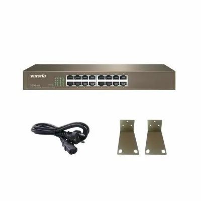 Stikalo 100M 48cm 16xRJ45 Tenda 11'' - 29,7 cm