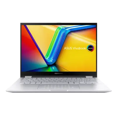 ASUS VivoBook S 14 Flip TN3402QA-OLED-KN721W 14" Touch OLED WQ+ 90Hz/AMD Ryzen 7 5800H/16GB/512GB NVMe/Radeon NP/W11H Cool Silver  prenosni računalnik