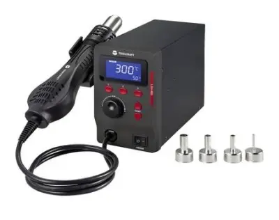 TOOLCRAFT LSH-880 postaja na vroči zrak digitalni 800 W 100 - 500 °C