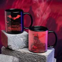 Paladone The Batman Heat Change Mug, 300 ml, DC Comics keramična skodelica za kavo, večbarvna (PP9772TBM)