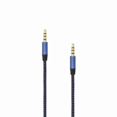 1.5m AUX 3,5mm AVDIO KABEL modri SBOX 3535-1,5BL