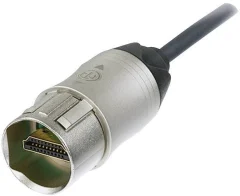 Neutrik HDMI priključni kabel HDMI-A  vtič\, HDMI-A  vtič 5.00 m nikelj NKHDMI-5 vgradni HDMI kabel