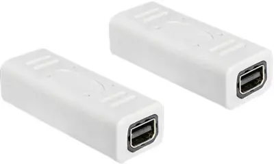Delock 65450 DisplayPort adapter [1x ženski konektor mini Displayport - 1x ženski konektor mini Displayport] bela