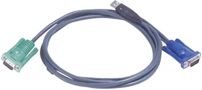 KVM-kabel Aten\, USB-priključek\, dolžina: 5 m 2L-5205U