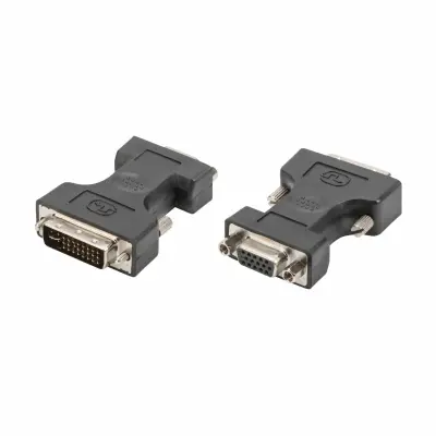 Digitus AK-320504-000-S DVI / VGA adapter [1x moški konektor DVI\, 24 + 5 polov - 1x ženski konektor VGA] črna
