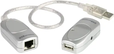 USB-podaljšek prek kabla kategorije CAT 5e/6 Aten\, 60 m UCE60-AT
