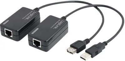USB-podaljšek prek omrežja LogiLink\, 60 m UA0021D