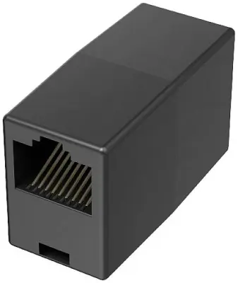 Hama ISDN adapter [1x RJ45 vtičnica 8p8c - 1x RJ45 vtičnica 8p8c]  črna