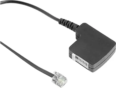 Hama telefon (analogni) adapter [1x RJ11 vtič 6p4c - 1x TAE-F vtičnica] 0,20 m črn ISDN adapter [1x RJ11-vtič 6p4c - 1x TAE-F-vtičnica] 0.2 m črne bar