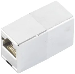 Shiverpeaks BASIC-S modularni priključek IN-line adapterja - spojka RJ45 - spojka RJ45\, 8/8 - 8/8\, dodeljena 1:1\, neoklopljena\, metalizirana Shiverpeaks ISDN adapter [1x RJ45 vtičnica 8p