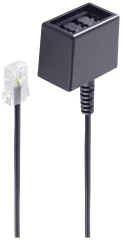 Shiverpeaks ISDN adapter [1x RJ45 vtič 8p4c - 1x ženski konektor TAE-NfN] 0.15 m črna