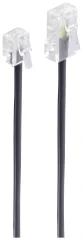 Shiverpeaks BASIC-S modularni ISDN priključni kabel Western plug 8/4 do Western vtič 6/4\, 3 m Shiverpeaks ISDN priključni kabel [1x RJ11 vtič 6p4c - 1x RJ45 vtič 8p4c] 3 m črna