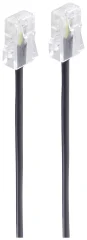 Shiverpeaks Western priključni kabel [1x RJ45 vtič 8p4c - 1x RJ45 vtič 8p4c] 10 m črna