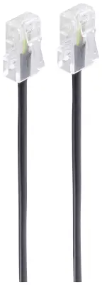 Shiverpeaks Western priključni kabel [1x RJ45 vtič 8p4c - 1x RJ45 vtič 8p4c] 10 m črna