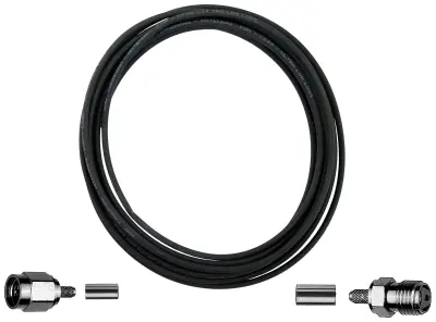 Wittenberg Antennen 3 m antenski kabel Brez vsebnosti halogena SMA-vtič\, SMA-vtičnica 103443