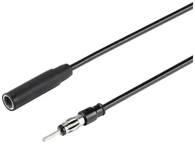 Renkforce 1 m podaljšek za avto anteno  DIN 150 Ohm črna  RF-5087926